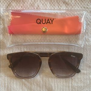 Quay Australia sunglasses and case